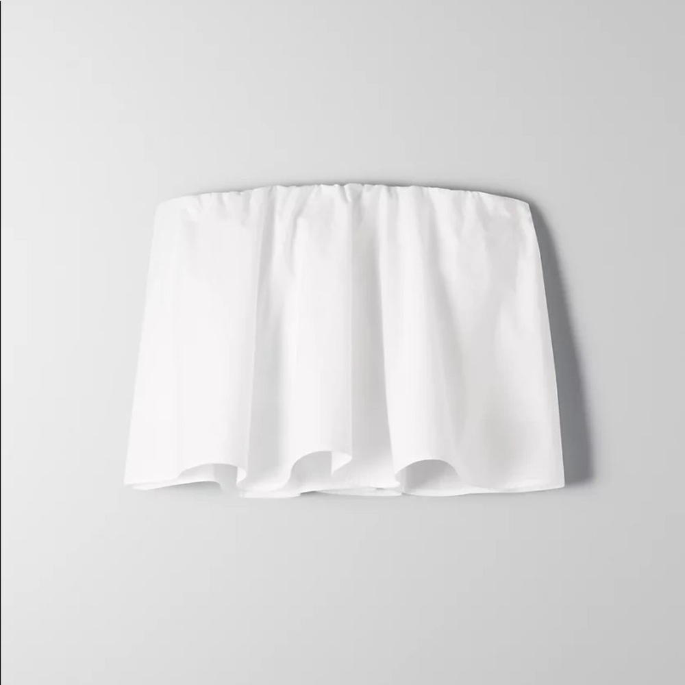 Aritzia White Eckerd Blouse